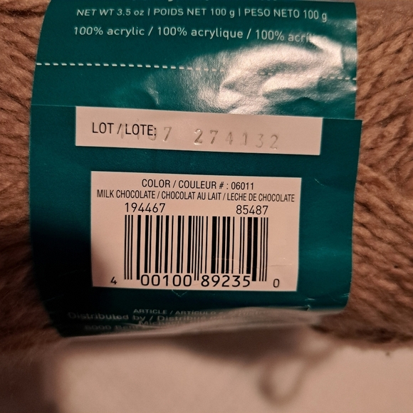 Loops & Threads Haze yarn, 75% or more of each ball left, used for 1 tiny hat - Picture 5 of 9